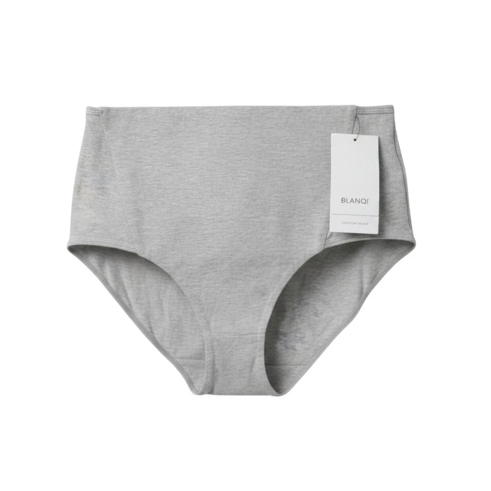 Blanqi Body Maternity Overbump Panty Heather Grey B15 Medium NWT